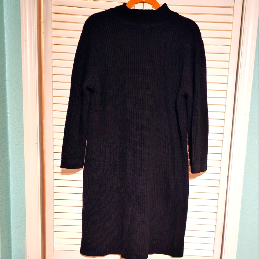Torrid Long, Soft, Black Sweater/Dress Size 0